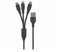 Cable 100W 3in1